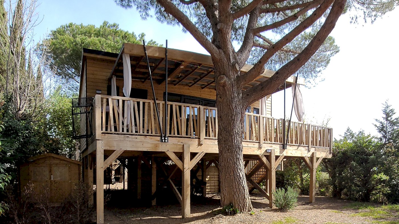 Lodge Kabane / 35 m² / Proche mer - Photo 1 - Saint-Aygulf / Fréjus