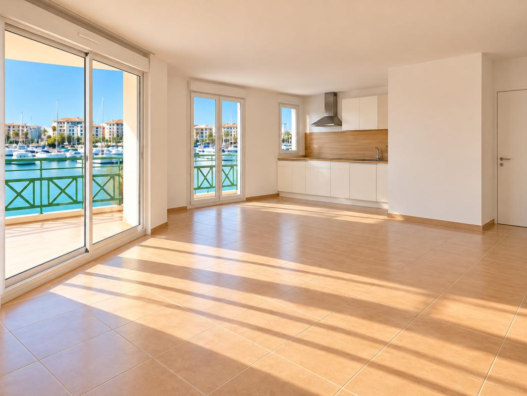 PORT FRÉJUS – Un appartement lumineux avec une vue exceptionnelle sur le port et la mer! - Photo 2 - Port Fréjus