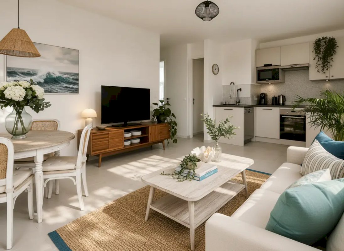 Appartement T3 dans belle résidence récente - Photo 3 - Marseille